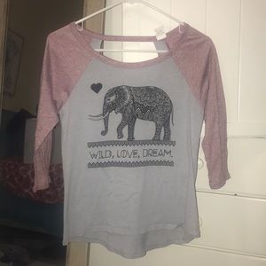 Elephant dress shirt
